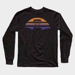 Vintage Miami Vice Style 2 Long Sleeve T-Shirt